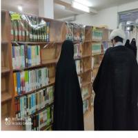 سمنان بازدید از کتابخانه آل یاسین مدرسه علمیه امام جعفر صادق(ع) شاهرود